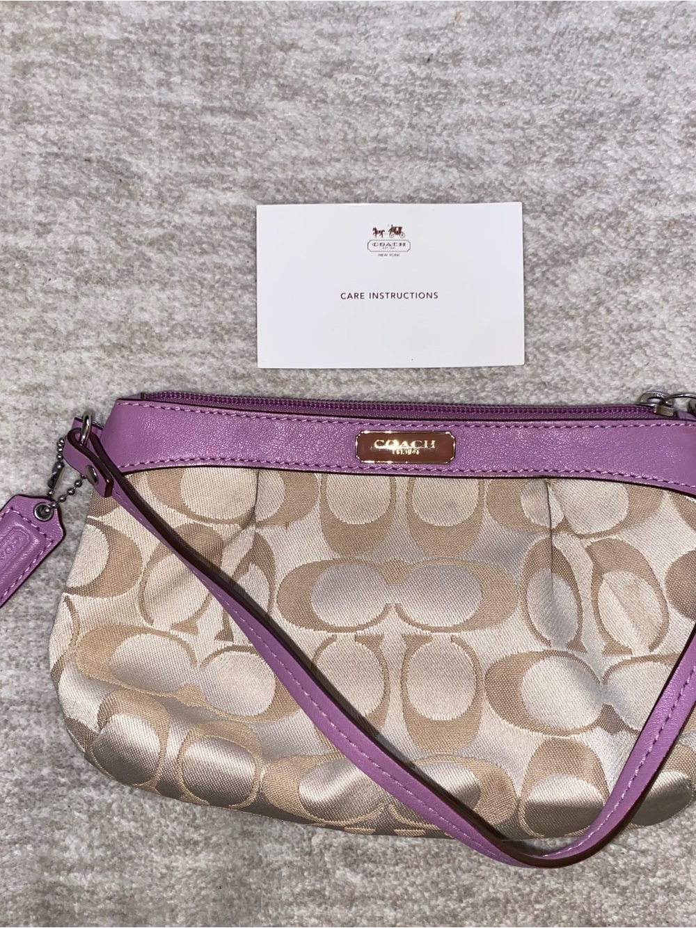 Vintage 2000s Coach Wristlet